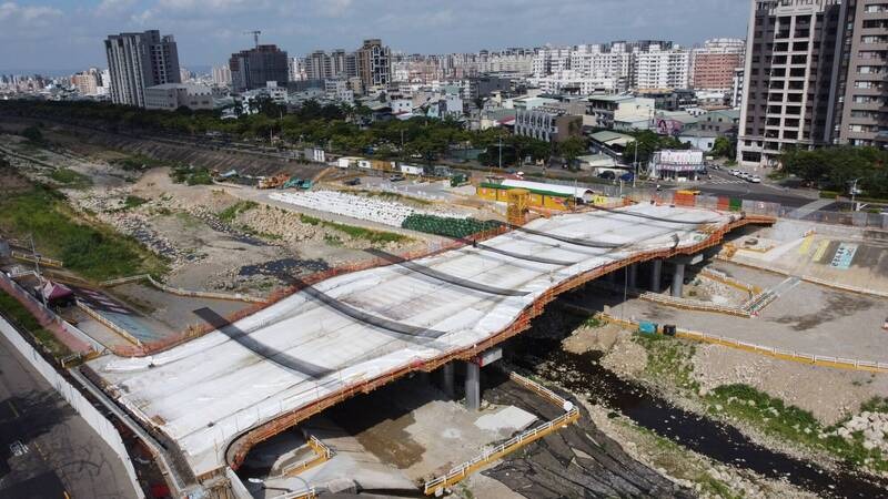 串聯北屯、太平 台中「坪林新橋」年底通車